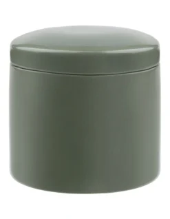 Maxwell & Williams Gift Boxed Epicurious Canister 600ml In Sage
