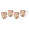 Maxwell & Williams Gift Boxed Arcadia Coupe Mug 420ml Set Of 4 In Pink