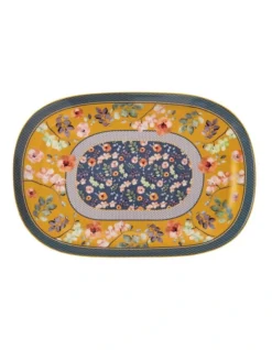 Maxwell & Williams Gift Boxed Arcadia Oblong Platter 40x28cm In Multi