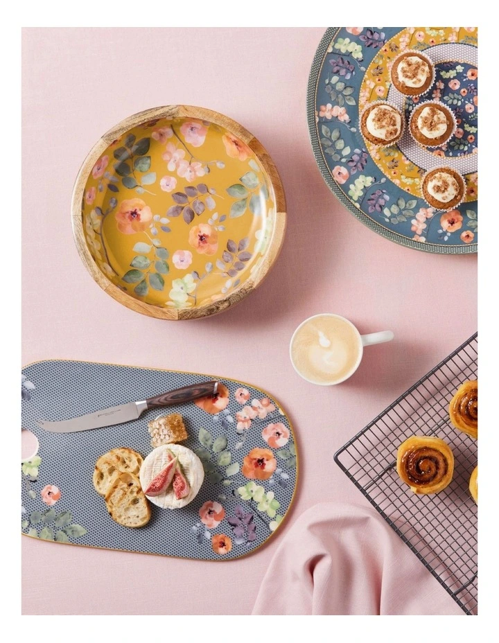 Maxwell & Williams Gift Boxed Arcadia Cheese Platter 40x24cm In Multi - Image 3