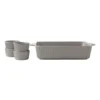 Maxwell & Williams Gift Boxed Radiance Bakeware Set 5 Piece In Grey